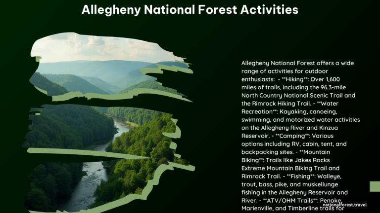 Allegheny National Forest Activities