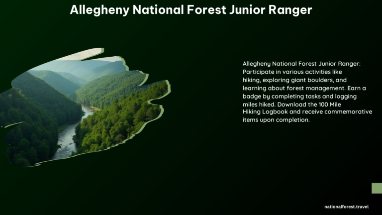 Allegheny National Forest Junior Ranger