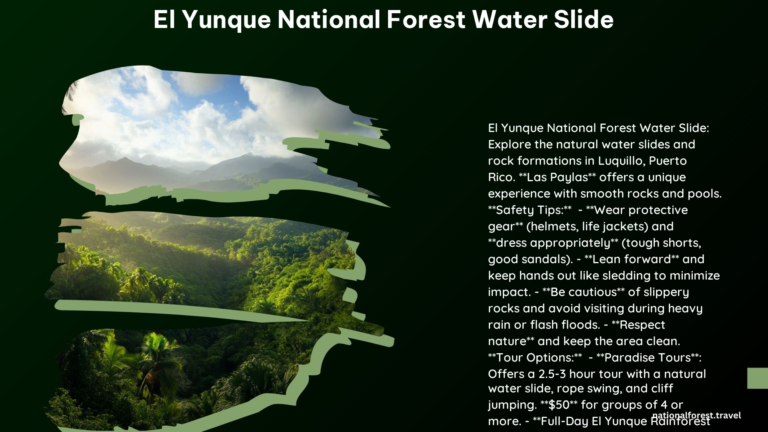 El Yunque National Forest Water Slide