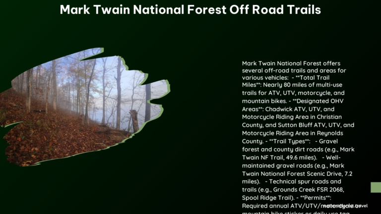 mark twain national forest off road trails